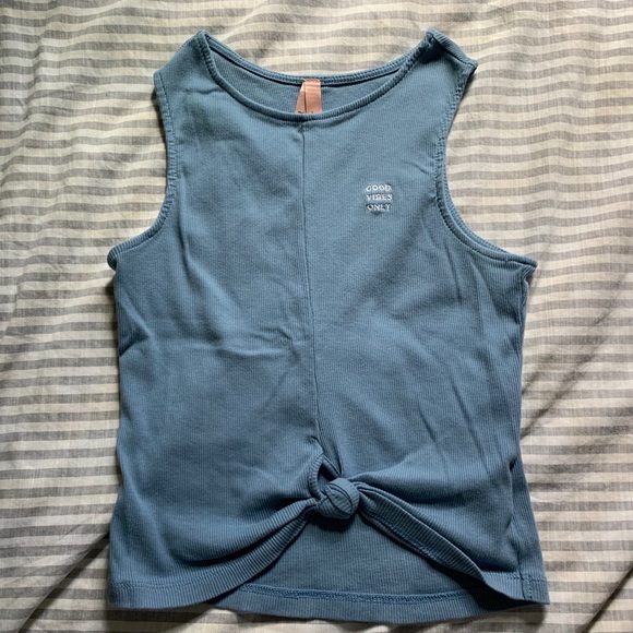 Zumiez Tops - Good Vibes Only Tie Tank